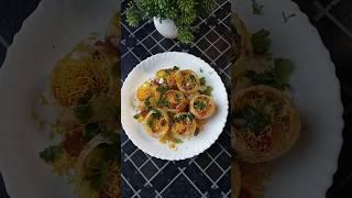 dahi puri recipe #chat recipe #shorts #youtubeshorts #viral #Rutuja Recipes