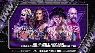 Dude Love vs Jack Vaughn I JRod vs Hollyhood Haley J  (OVW Womens title vs OVW Career I OVW TV 330