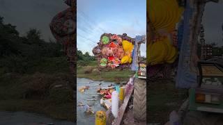 Wrong way of Ganpati Visarjan - Ganpati Visarjan 2024 #ganpati #Ganesh nimajjanam 2024