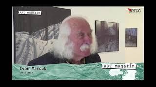 MAIN TV CHANNEL OF MONTENEGRO RTCG ABOUT EXHIBITIION OF IVAN MARCHUK