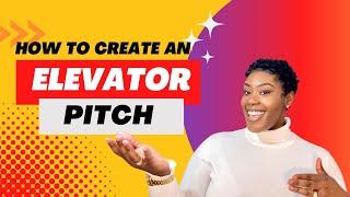 Elevator Pitch Tips