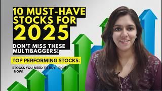 10 Must-Have Multibagger Stocks for 2025 : Are You Invested? Digital Expert