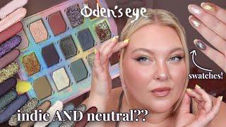 NEW Oden's Eye Jewels & Gem Palette and Stone & Rock Palette! Detailed Swatches + 3 Looks!