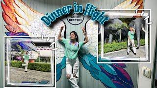 Dinner krne ham aeroplane mein gy️|| new experience || Divya Sharma vlogs