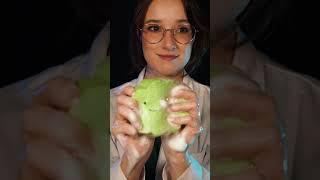 ASMR Crinkly Soapy Cloud Sponge ️🫧 #asmr #asmrshorts