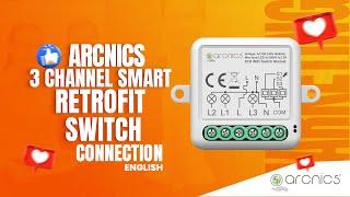 Arcnics 3 Node Smart Switch Installation | #homeautomation #arcnics #smartswitch