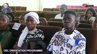 ODL (Open and Distance Learning) 2022/2023 SESSION ORIENTATION PROGRAMME