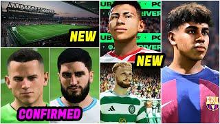 EA FC 24 - NEW Updates | EA FC 25 - NEW Real Faces & Stadiums 