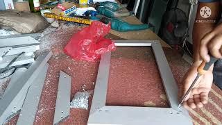 HOW TO ASSEMBLE MODERN  KITCHEN CABINET DOOR