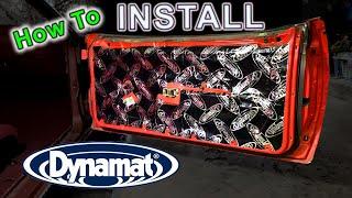 How To Install Dynamat Extreme Sound Deadener!