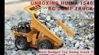 HUINA 1540 Dump Truck Unboxing | miniVERSION RC