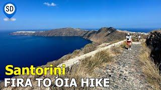 Santorini Caldera Hike - Fira to Oia - Watch Before You Go