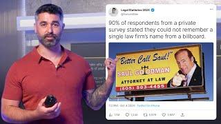 No One Sees Law Firm Billboards (Here's Proof)