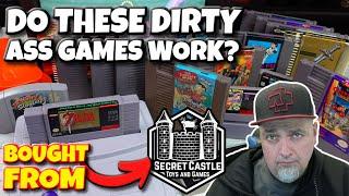 Do These DIRTY ASS Retro Games From Secret Castle Games & Toys ACTUALLY Work?