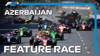 F2 Feature Race Highlights | 2024 Azerbaijan Grand Prix