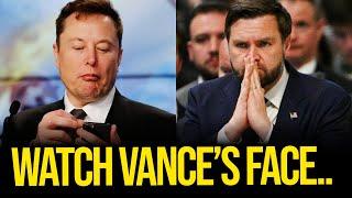 Watch JD Vance SHOCKED in LIVE REACTION to Elon Nuke