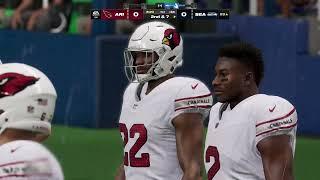 Madden NFL 24 Gameplay: Arizona Cardinals vs Seattle Seahawks - (Xbox Series X) [4K60FPS]