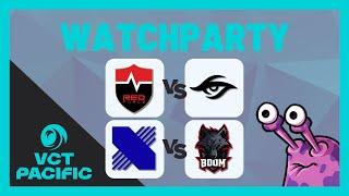 NS vs TS | DRX vs BOOM - VCT PACIFIC Group Stage Week 4