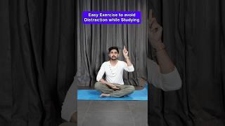 Secret Excercise to Avoid Distraction while Studying  | Kuldeep Singhaniaa #shorts