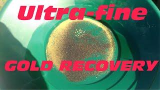 Recover ultra fine gold using an old secret!!!