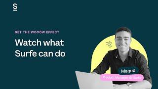 Connect your CRM and LinkedIn | Surfe product tour for HubSpot Salesforce Copper Pipedrive Salesloft