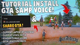 CARA BERMAIN GTA SAMP MABAR VOICE DI PC/LAPTOP & SHARE GTA BISA LANGSUNG MAIN !! GTA SAMP ROLEPLAY