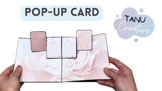 Pop Up Card for 4 Mini Photos | Tutorial