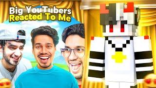 When Biggest Youtubers React on My Videos ||