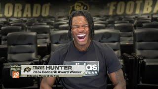 Travis Hunter wins 2024 Bednarik Defensive Player of the Year Award  | ESPN College Football