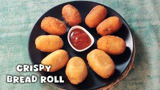 Easy and Crispy Bread Roll Recipe | Bread Potato Roll | Quick and Easy Indian Snacks