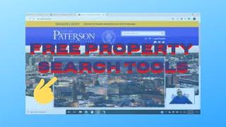 Free Property Search Tools | Paterson, NJ