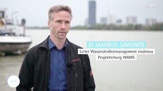 Wie funktioniert das Wasserstraßenmanagement WAMS auf der Donau?