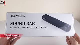 TOPVISION Sound Bar SS01 Unboxing Review