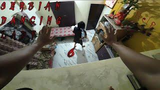 Serbian Dancing Lady vs Parkour Part 6 | Dancing Lady in india HORROR POV | Ashish Vishwakarma
