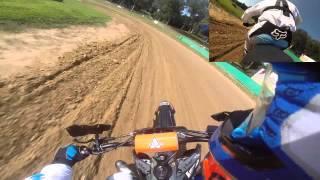 Chris Carr Helmet Cam at the Peoria TT