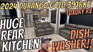 2024 Durango Gold 391RKF | Rear Kitchen RV | Luxury Living on Wheels!