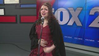 'Oliver' Star performs live on the morning show