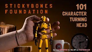 101 Character Turning Head | Stickybones Foundation