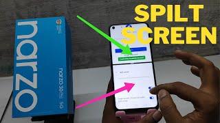 How to set split screen in REALME NARZO 30 pro 5G|Enable & Use Split Screen in Realme Narzo 30 Pro