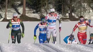 VM Seefeld 2019 - Längdåkning - Sprintstafett kval d+h