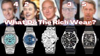 Top 7 Most Expensive Watches Of The World's Richest People