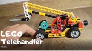 Lego Technic MOC Mini Telehandler 4K-With building instructions