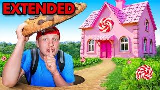 SNEAKING In OVERNIGHT Candy Store Challenge - EXTENDED