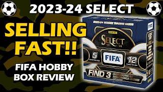 BANG!! 2023-24 Panini Select FIFA Hobby Box Soccer Review