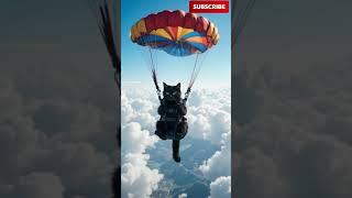 "You Won’t Believe What This Cat Is Doing in the Sky!"#catshorts #cuteanimals #emotionalstory