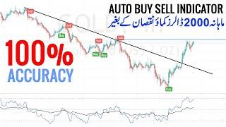 Best Auto Buy Sell Signal Indicator | 100% Accuracy with SL and TP