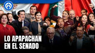 Dan espaldarazo en el Senado a gobierno de Sinaloa