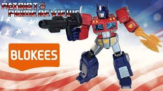 Patriot Prime Reviews Blokees Transformers G1 Optimus Prime Action Edition: Super Sized & Electronic