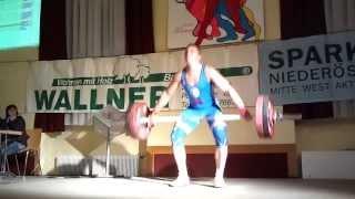 Bundesliga 4. Runde, Michael Rottner 130 kg Reißen