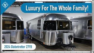 The Most STUNNING Modern Interior! | 2024 Airstream Globetrotter 27FB